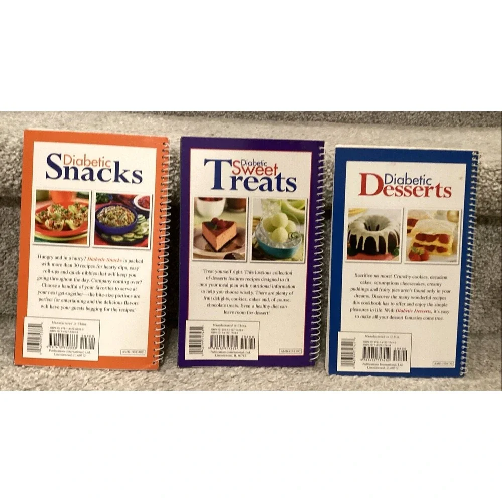 Diabetic Cookbooks Snacks Soups Everyday Sweets Desserts Favorite Recipes (6)